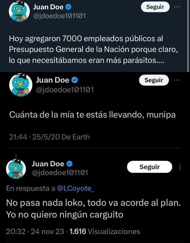 Designaron a otro twittero libertario para ocupar el cargo que dejó Iñaki Gutiérrez
