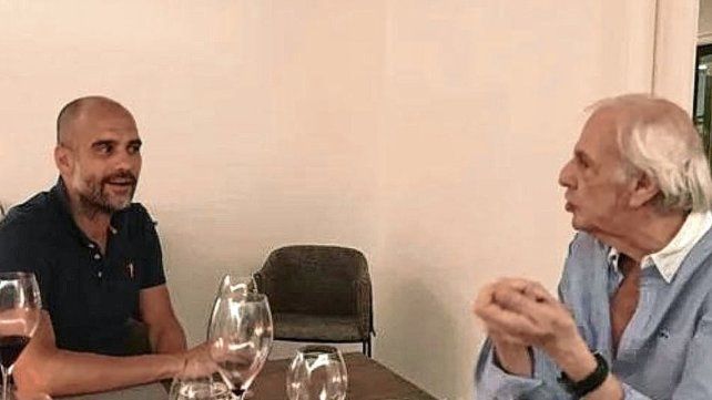 La emotiva despedida de Guardiola a Menotti