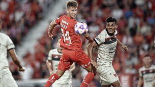 Matías Giménez anotó el segundo tanto de Independiente.&nbsp;