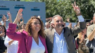 Victoria Capoccetti y Marcelo Lewandowski presentaron la lista de Activemos en la ciudad de Santa Fe.