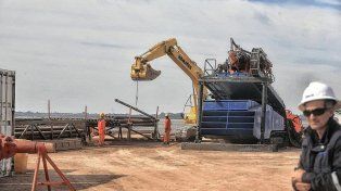 Gasoducto Gran Santa Fe: ya se completó más de la mitad del cruce de la Setúbal