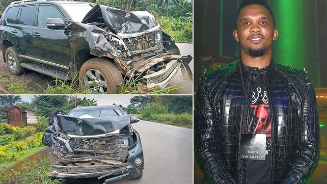 Etoo está internado tras sufrir un accidente en Camerún