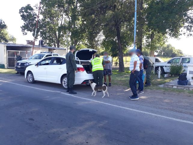 El operativo se realizó en el cruce de la ruta nacional 11 y la provincial 70