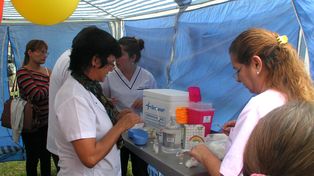 El Ministerio de Salud realizó una campaña de inmunización