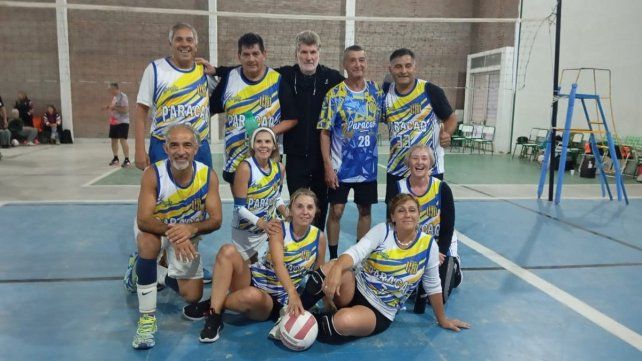 El equipo +50 de Paracao