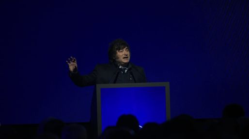Milei en la Bolsa de Comercio: No se puede culpar al gobierno por lo que pasa con la morosidad