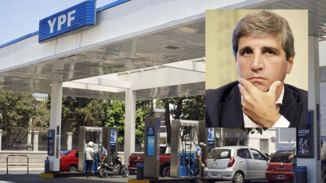 s de servicio YPF de Paraná pusieron en vigencia el aumento de combustibles previsto para mayo aun cuando Luis Caputo había anunciado su postergación hasta junio