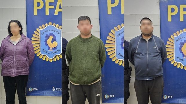 Los tres nuevos detenidos en el viejo búnker de la cortada.&nbsp;