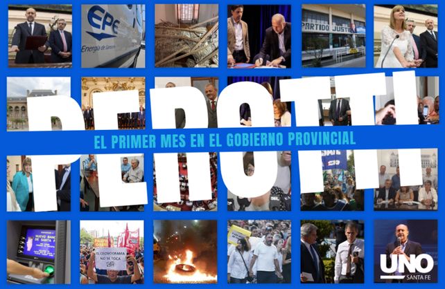Los hechos más importantes de los primeros 30 días del gobierno de Perotti