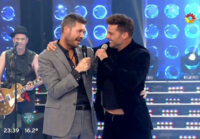 Ricky Martin revolucionó ShowMatch