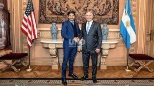 Con foco en la seguridad y el comercio, Pullaro se reunió con el embajador de Estados Unidos.