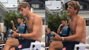 Manuel De Iriondo la rompió cantando un tema de La Renga