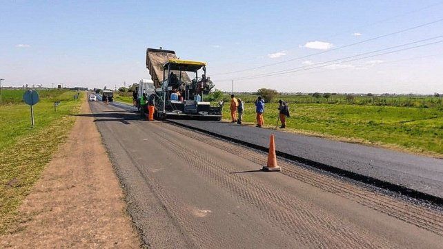 Avanzan las obras de recuperación de la ruta 12 entre Galarza y el enlace con las rutas 131 y 32.
