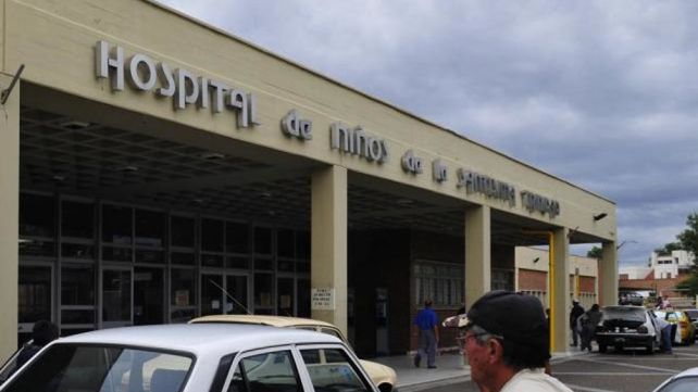 La niña de dos años murió en el Hospital de Niños de Córdoba.
