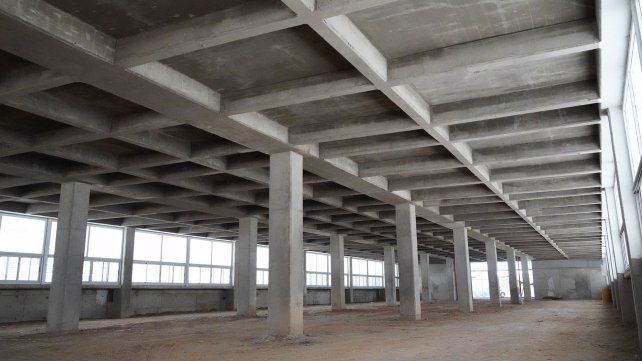 Hospital Regional Sur. Recorrida por el interior de las obras.