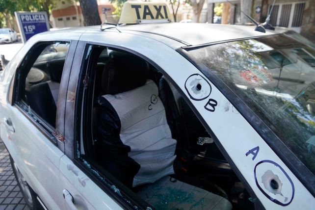 Doble crimen en Tablada: el taxi de José Luis Assale