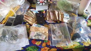 Siete allanamientos en Suardi con la aprehensión de seis personas por venta barrial de drogas