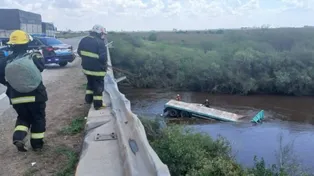 Drama en la autopista Rosario-Córdoba: hallaron muerto a un camionero tras caer al arroyo Tortugas