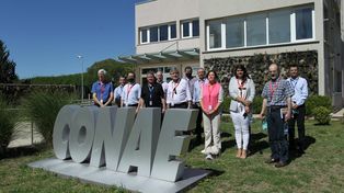 Conae. La planta de la Comisión Nacional de Actividades Espaciales, situada a 250 kilómetros de Córdoba.