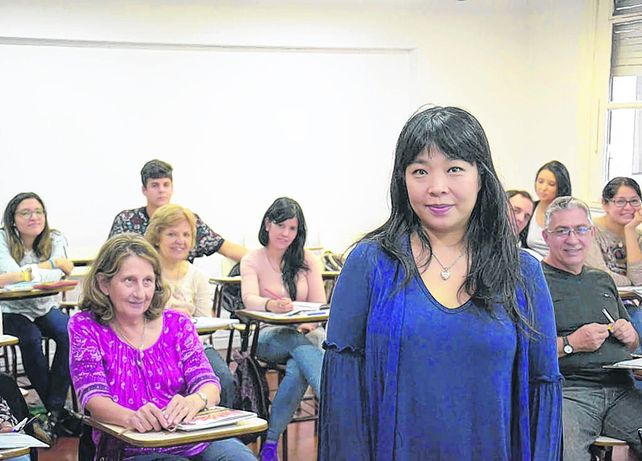 La profesora Shainna