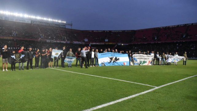 Colón, con un emotivo homenaje a los héroes de Malvinas en el Brigadier López