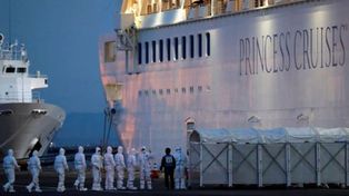 Otros tres casos en el crucero en que se infectó un argentino