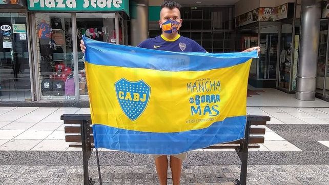 La previa de Boca y River se ve en las calles de Paraná