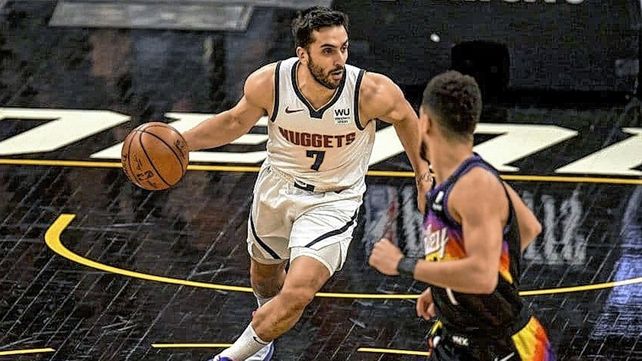 Campazzo cumplió pero Denver no pudo ante Phoenix