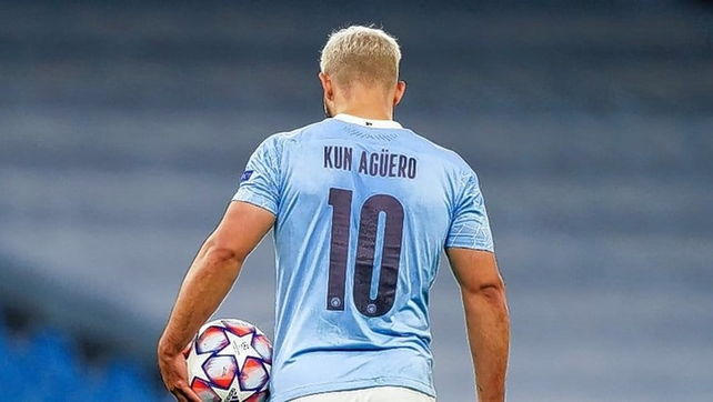 El Kun Agüero no jugó en el Manchester City por ser contacto estrecho de un positivo de Covid-19.