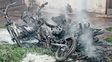 Barrio Guadalupe: investigan el incendio de tres motos secuestradas en el patio de la Comisaría 8°