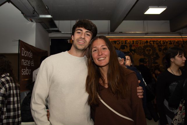 Lautaro Violante y Lourdes Grilli