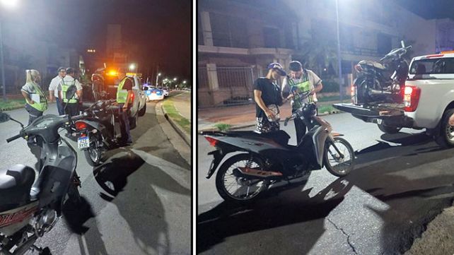 Se realizaron varios operativos conjuntos entre Tránsito municipal y Policía provincial para garantizar seguridad y orden vial en las arterias de Paraná&nbsp;