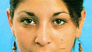 Natalia Acosta, falta de su hogar.