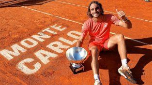 El griego Stefanos Tsitsipas se coronó campeón en el Masters 1000 de Montecarlo.