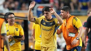 Miguel Merentiel, el mejor jugador de Boca en el Mundial de Clubes.