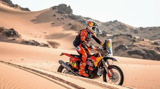 Luciano Benavides resignó su liderazgo a una fecha del cierre del Dakar