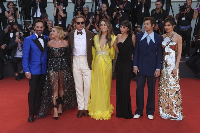Harry Styles, una estrella pop suelta en el Festival de Cine de Venecia