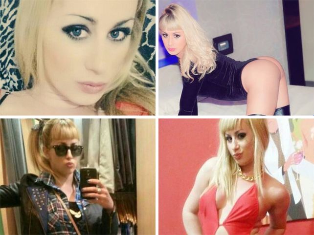 El álbum de fotos de la trans que escrachó al goleador de Boca