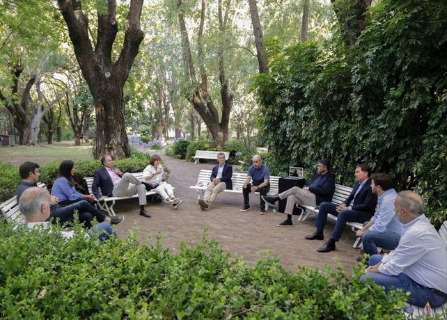 Angelini participó de la primera cumbre presencial del PRO con Macri, Larreta, Vidal y Bullrich
