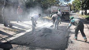 Trabajos de bacheo previstos para este martes