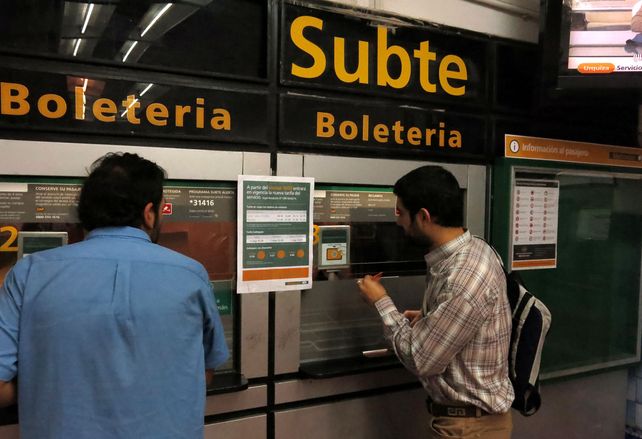 Subterráneo. Hoy iba a aumentar a 7