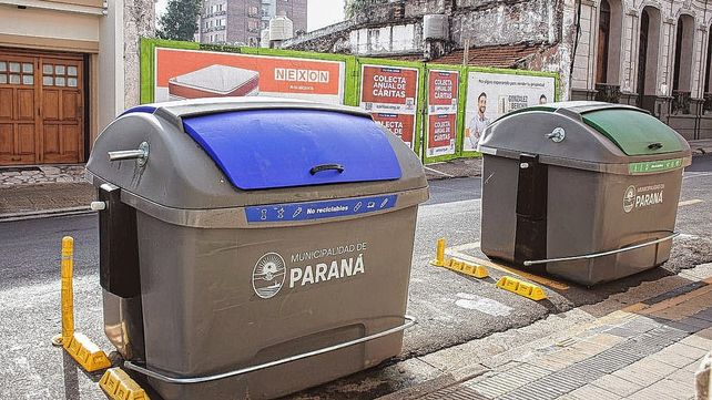 Comenzó la implementación del plan de separación de residuos en Paraná.&nbsp;