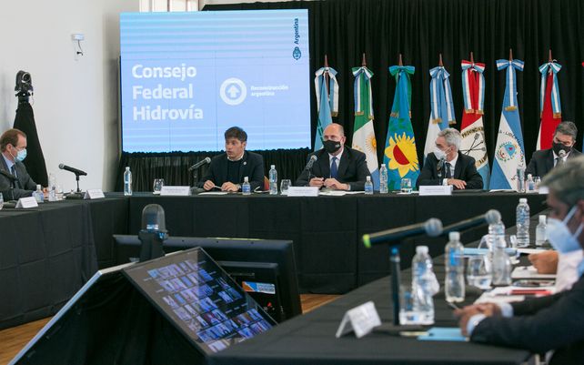 La anterior reunión del CFH había sido encabezada por el recientemente fallecido ministro Meoni.