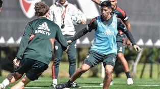 Demichelis piensa en la vuelta de Aliendro para recuperar el equilibrio en River