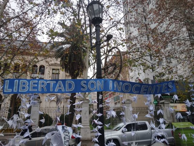 Allegados a los 19 policías acusados en el juicio manifestaron la semana pasada en pedido de que no haya condena.&nbsp;