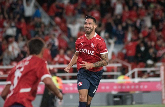 Avalos marcó el primero para Independiente.