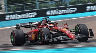 El monegasco es líder del Mundial de Fórmula 1 y este sábado fue la referencia en Miami.
