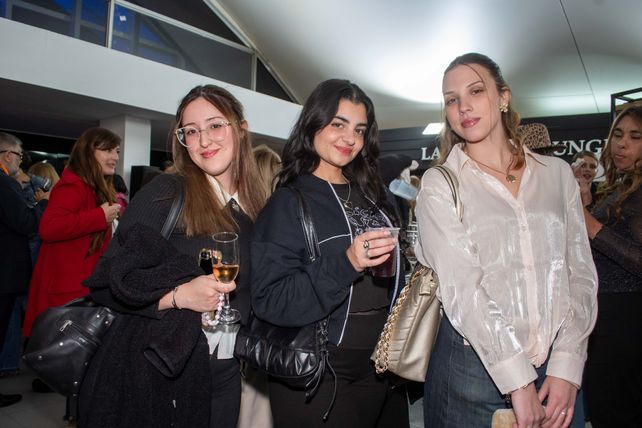 Candela Meras, Camila Bórtolotti y Florencia Crescimbeni