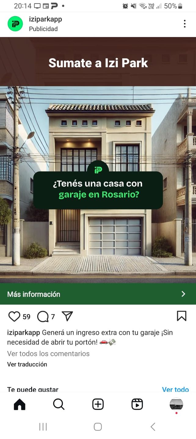 Llega a Rosario una aplicación para que los dueños de cocheras alquilen espacios para estacionar
