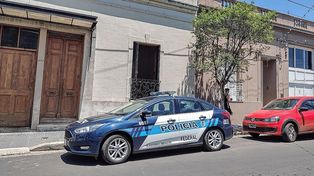 Policía Federal intervino en un domicilio de calle 1º de Mayo.